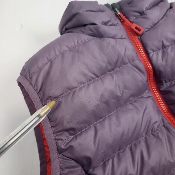 Patagonia Lightweight Puffer Down Vest Women's Purple Small 84628 - Picture 3 of 16